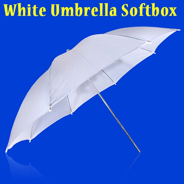 White Portable Soft And Light 33 Inch Translucent Photography Soft Light Photo Studio Video Umbrella Photography Umbrella