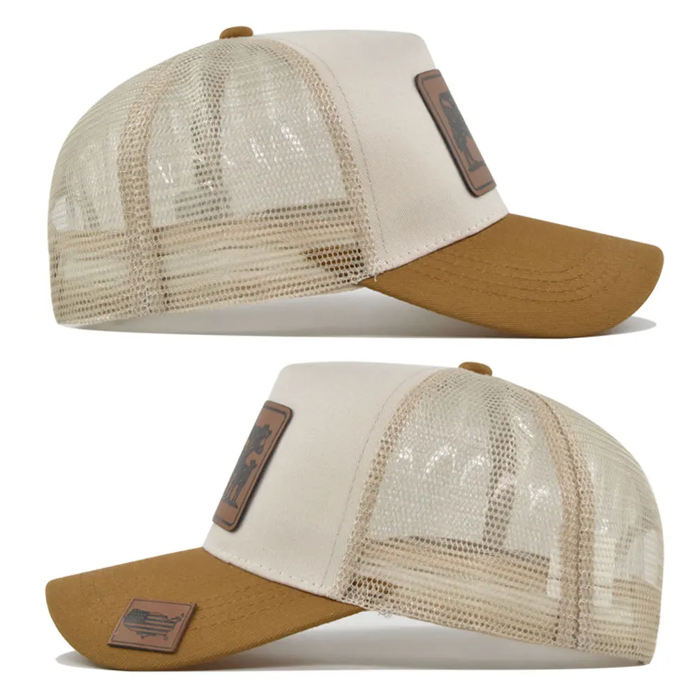 Luxury Bull Embroidered Snapback Cap - Unisex Stylish Rancher Hat
