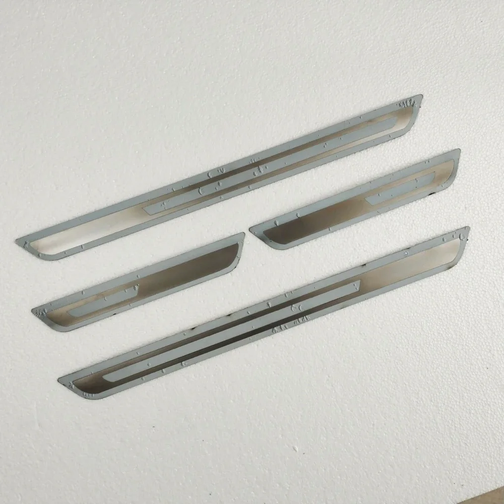 For Volkswagen VW Bora 2013- Ultrathin Stainless Steel Door Sill Scuff Plate Articlefor Door Sill Protectors Cover