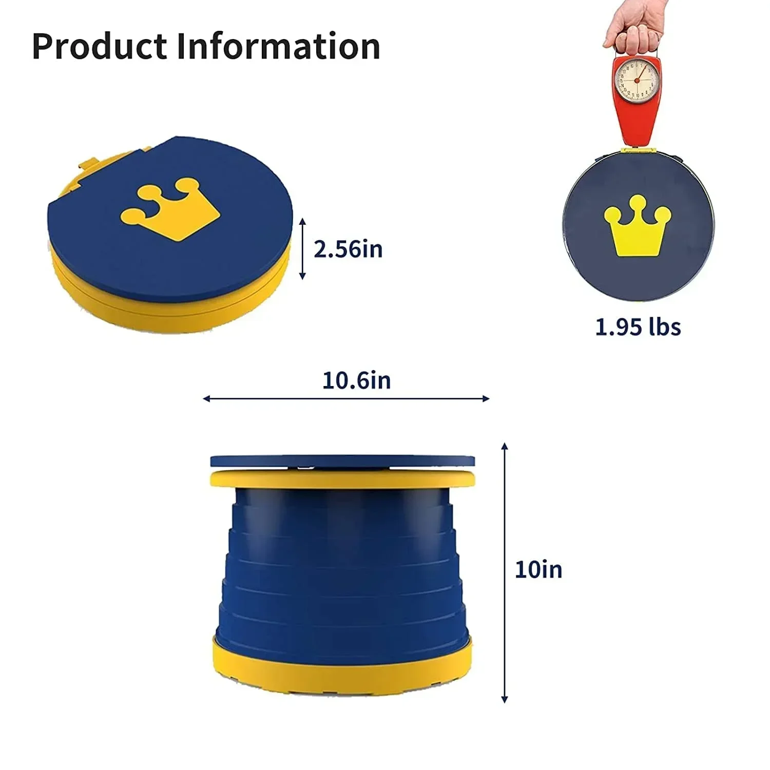 Innovative 2-in-1 Foldable Travel Toilet, Children's Travel Toilet - Suitable for Long Distance Travel of Boys and Girls 4