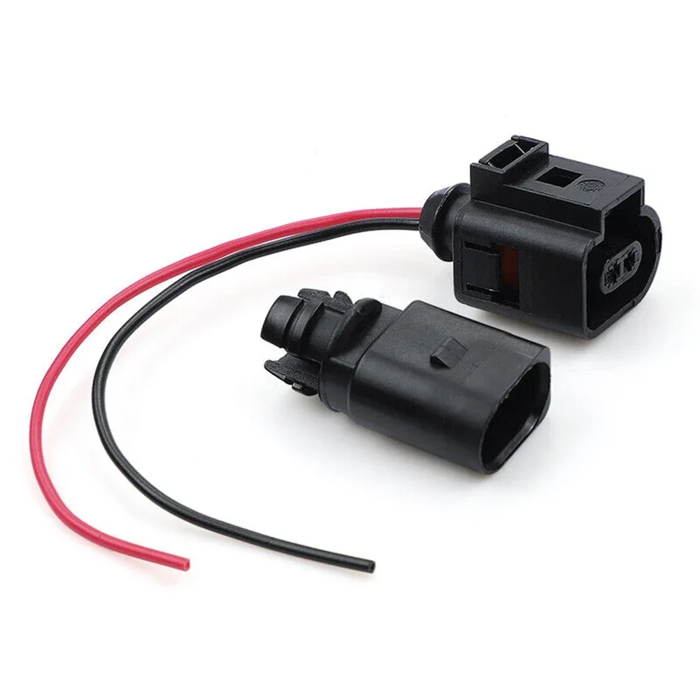 Plug Temperature Sensor Black Temperature Sensor 6RD820535 8Z0820535 ABS Plastic+Metal Ambient W/ Plug Pigtail