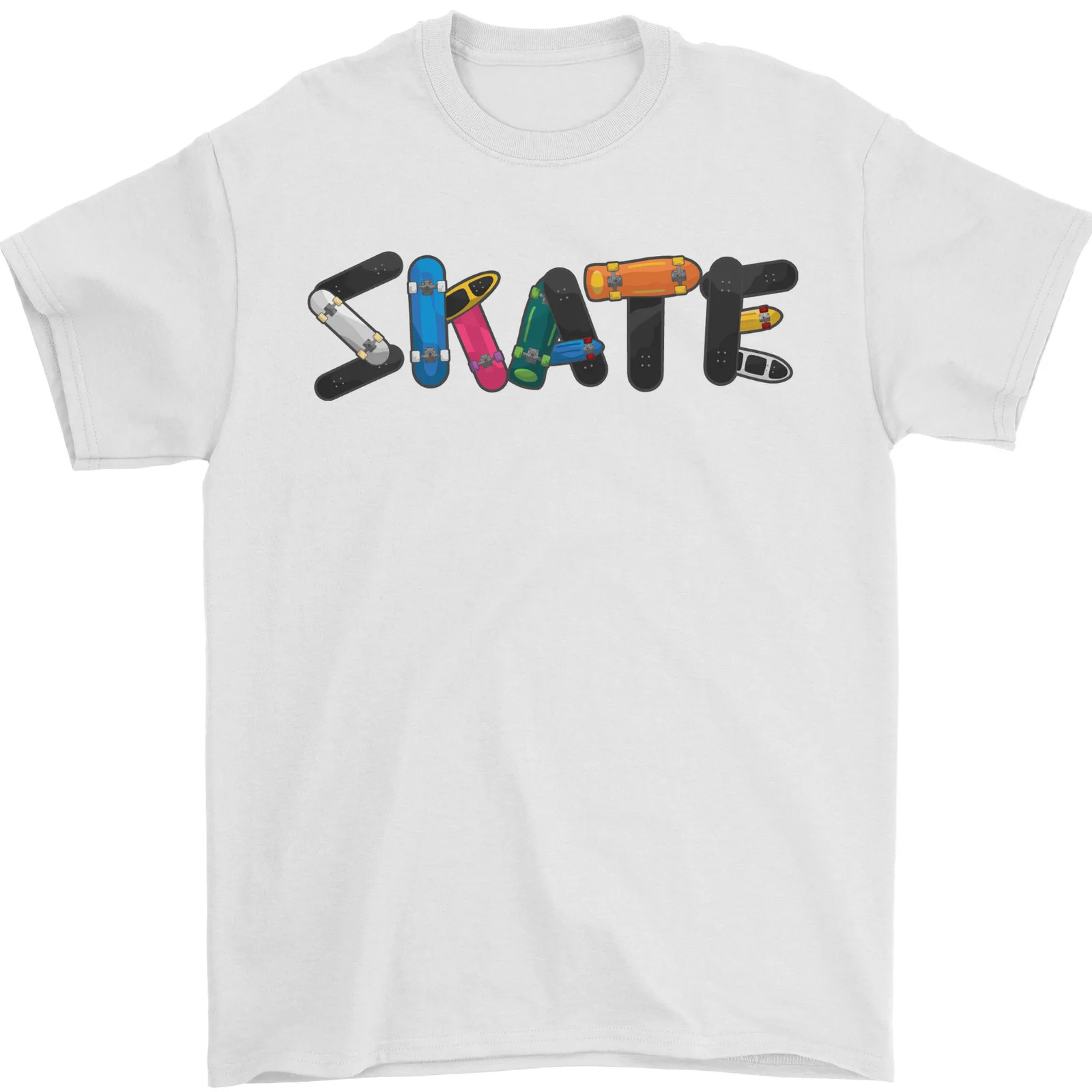 

Мужская футболка для скейтборда 100% хлопок