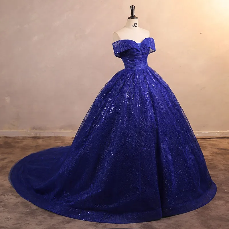 Quinceanera Dresses Shinny Sequin Birthdat Party Dress Prom Gown Plus Size Ashley Gloria