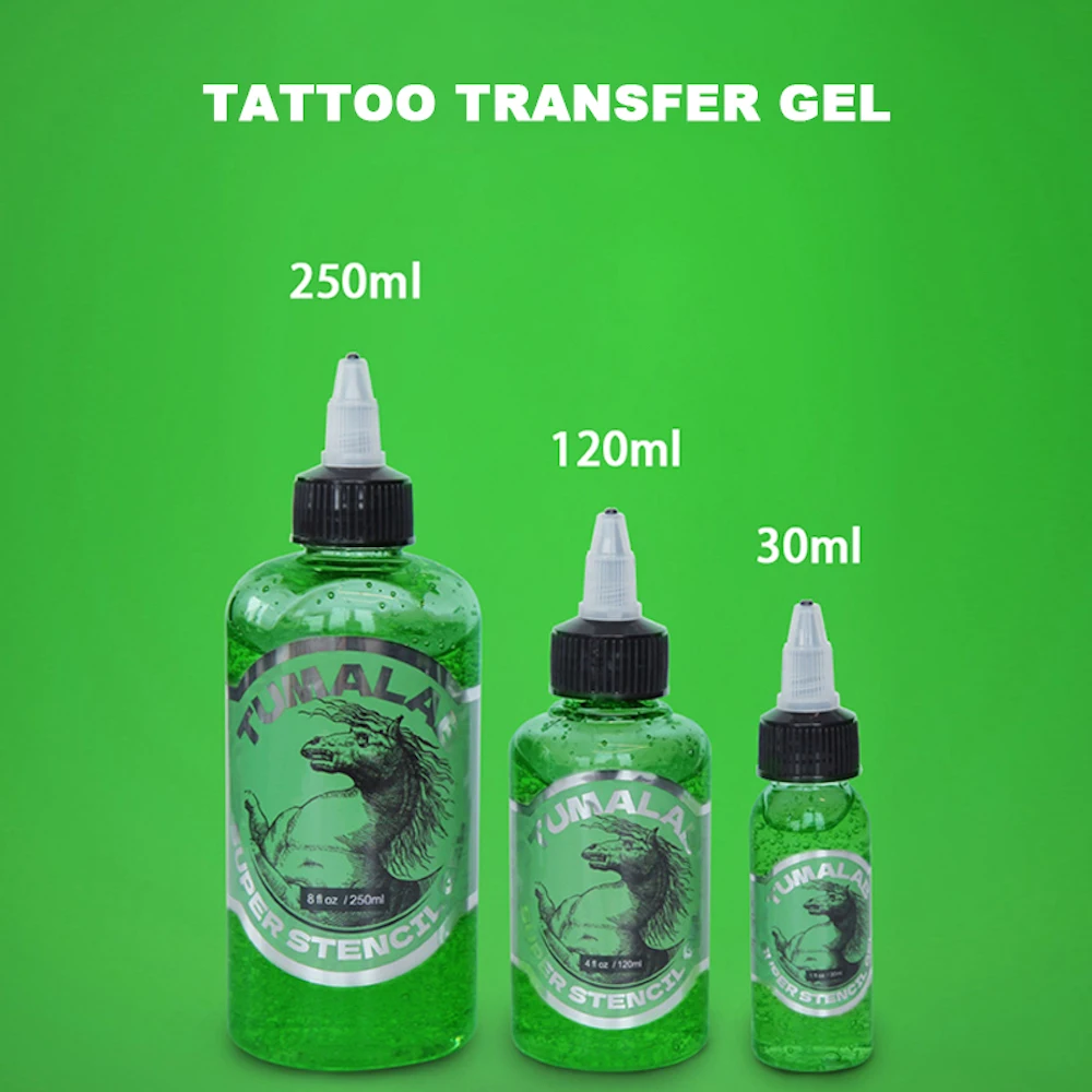 30/120/250ml Professional Tattoo Transfer Gel Thermal Copier Tattoo Stencil Magic Stuff Solution Cream for Tattoo Ink кулер near silent 65w amd thermal solution d1 am4 tpd 65w pwm max rpm 3300 dimensions 77mm l 70mm w 39mm h oem