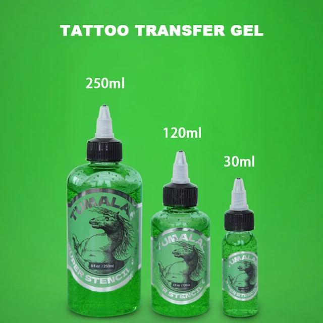 250/120/30ML Tattoo Stencil Magic Gel Thermal Copier Transfer Paper Tattoo  Stencil Stuff Solution Cream Tattoo Transfer Cream