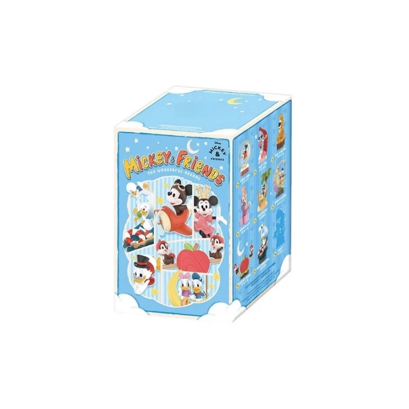 thumbnail image 1 of Disney Mickey Friends Mickey Family Flicker Dream Series Blind Box Donald Duck Anime Figure Desktop Decoration Collection Toys, 1 of 5