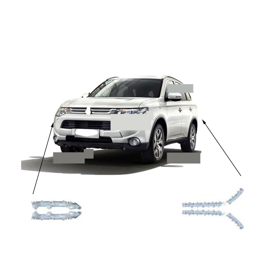 

2013-2014 Front Bumper Support for Airtrek Rear Bumper Bracket Support for Outlander Front Bumper Net License Holder Board