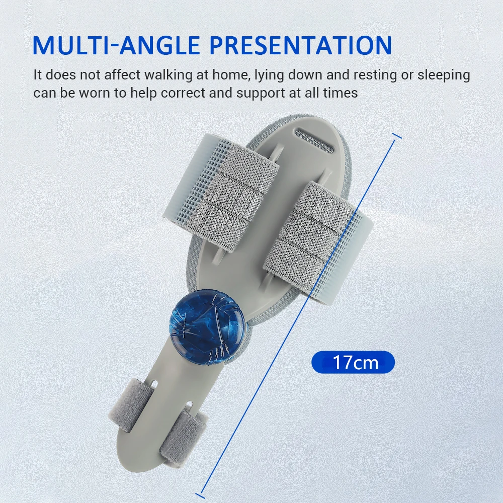 Adjustable Rotatable Toe Orthotic for Women and Men Day Night Left & Right Feet