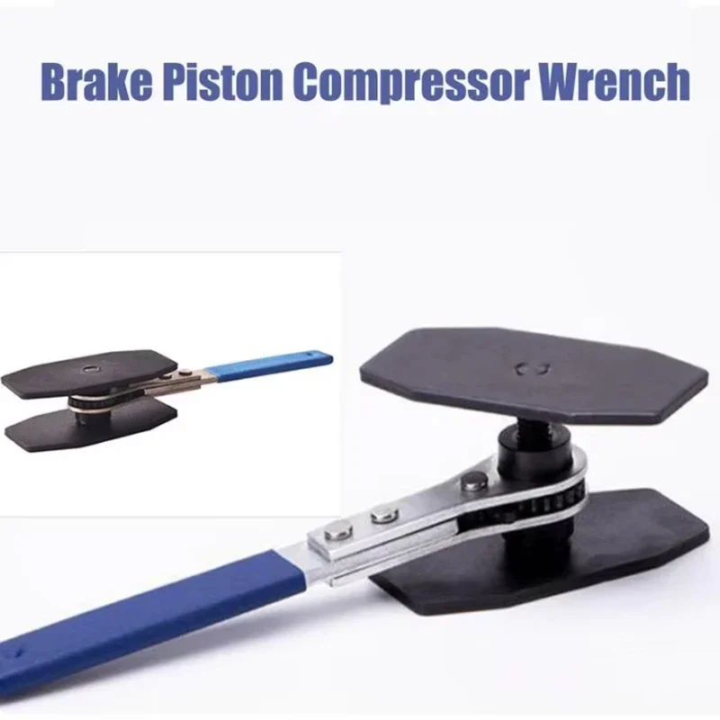 Car Stainless Steel Ratchet Brake Piston Caliper Spreader Tool Press Twin Quad Separator Pad Disc Repair Kits Brake Caliper Tool