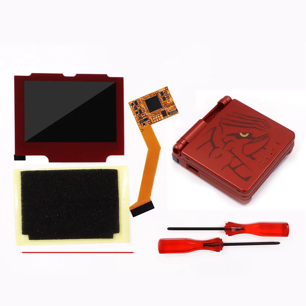 ゲームボーイアドバンス - ゲームボーイアドバンスSP IPS V２　バックライト液晶　GBA SP 3.19 インチスクリーン GBA SP IPS V2 バックライト LCD