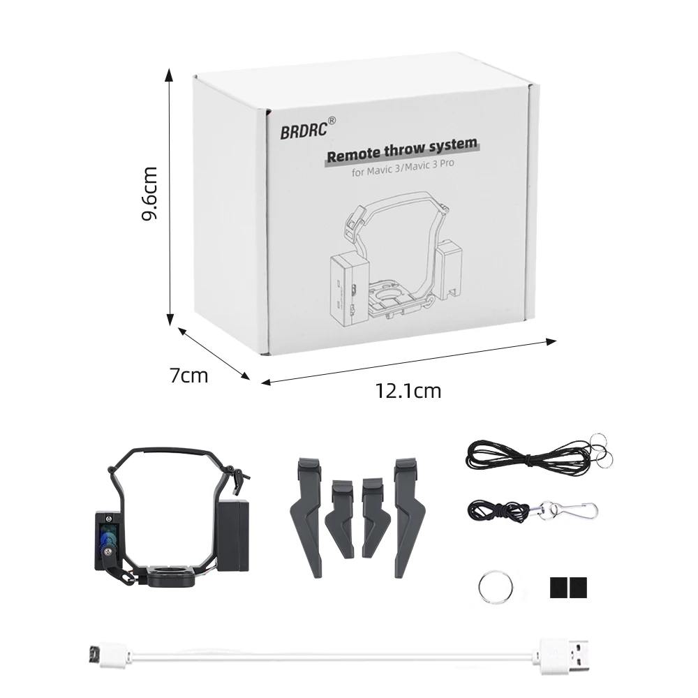 Lanzador Para Dron DJI Mavic 2/Pro - Dispositivo Airdrop, Ligero, Control Por Remote