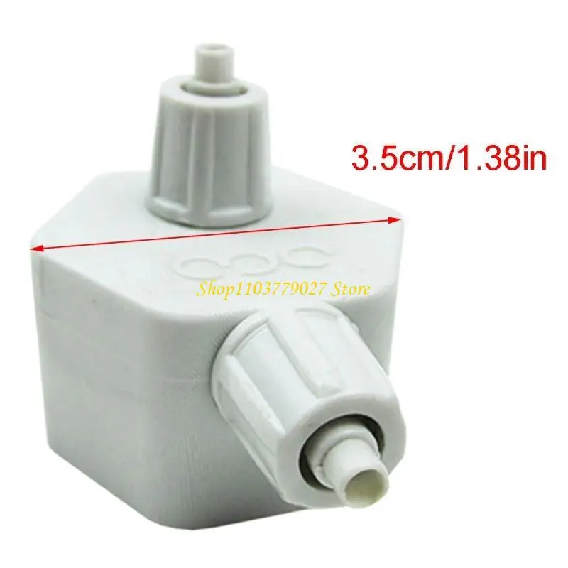 C4DF 수족관 CO2 발생기 빠른 트위스트 플라스틱 병 뚜껑 DIY 이산화탄소 반응기