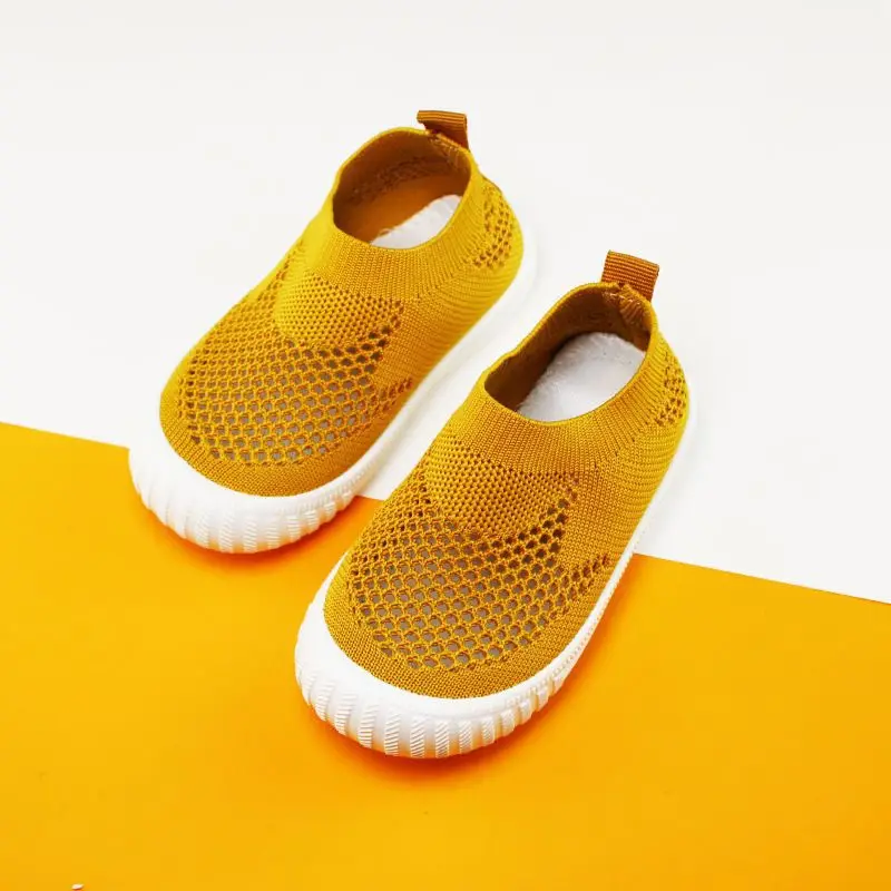 New Spring Summer Mesh Breathable Non-Slip Baby Shoes 6M-36M Boys Girls Sip On Sneakers Casual Sport Shoes First Walkers
