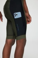 SPEXCEL 22 New Cargo BIB SHORTS  For Long Travel Ride Road MTB Cycling Shorts With Italy High Density Pad Green black 2
