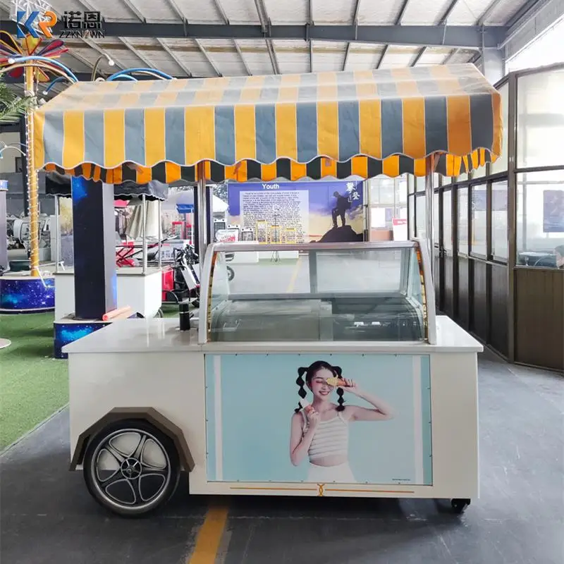 

Горячая Распродажа уличное применение Gelato Cart итальянская тележка для мороженого с европейским стандартом