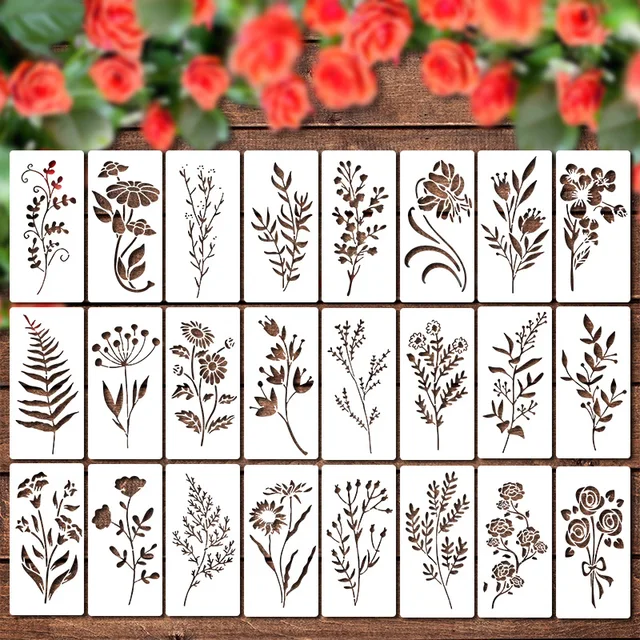 Wildflower Stencils 2