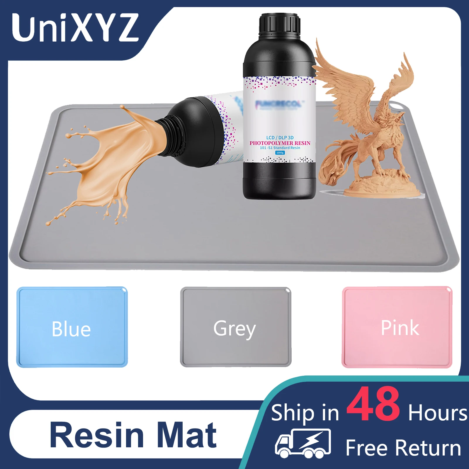 Tappetino In Silicone Per Stampante 3D Tappetino Protettivo Per Tappetino Per La Pulizia Tappetino In Resina Per Anycubic Photon Elegoo Saturn Mars Dl