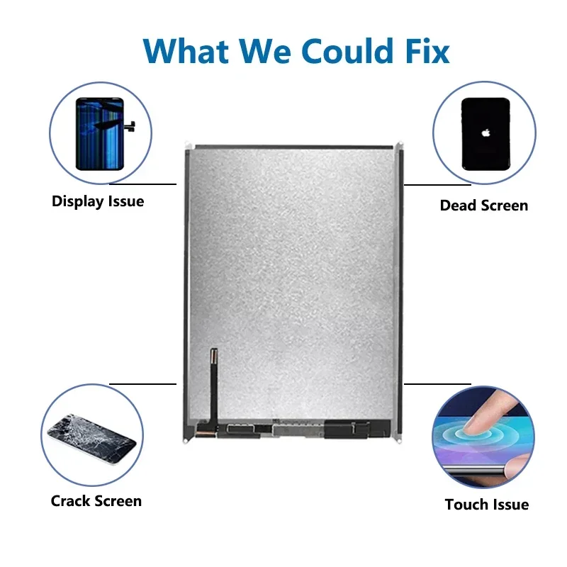 Lcd Ipad 6th Generation Glass A1893 Ipad Lcd Screen Replacement