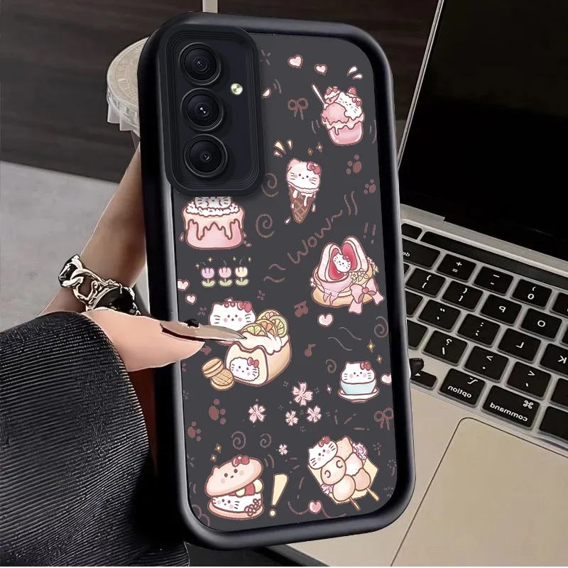 thumbnail image 1 of Sanrio funda de Hello Kitty para Samsung Galaxy S24, S23, S22, S21 Ultra Plus, S20 FE, A55, A54, A53, A52, A52S, A51, A50, A50S, A35, A34, 1 of 5