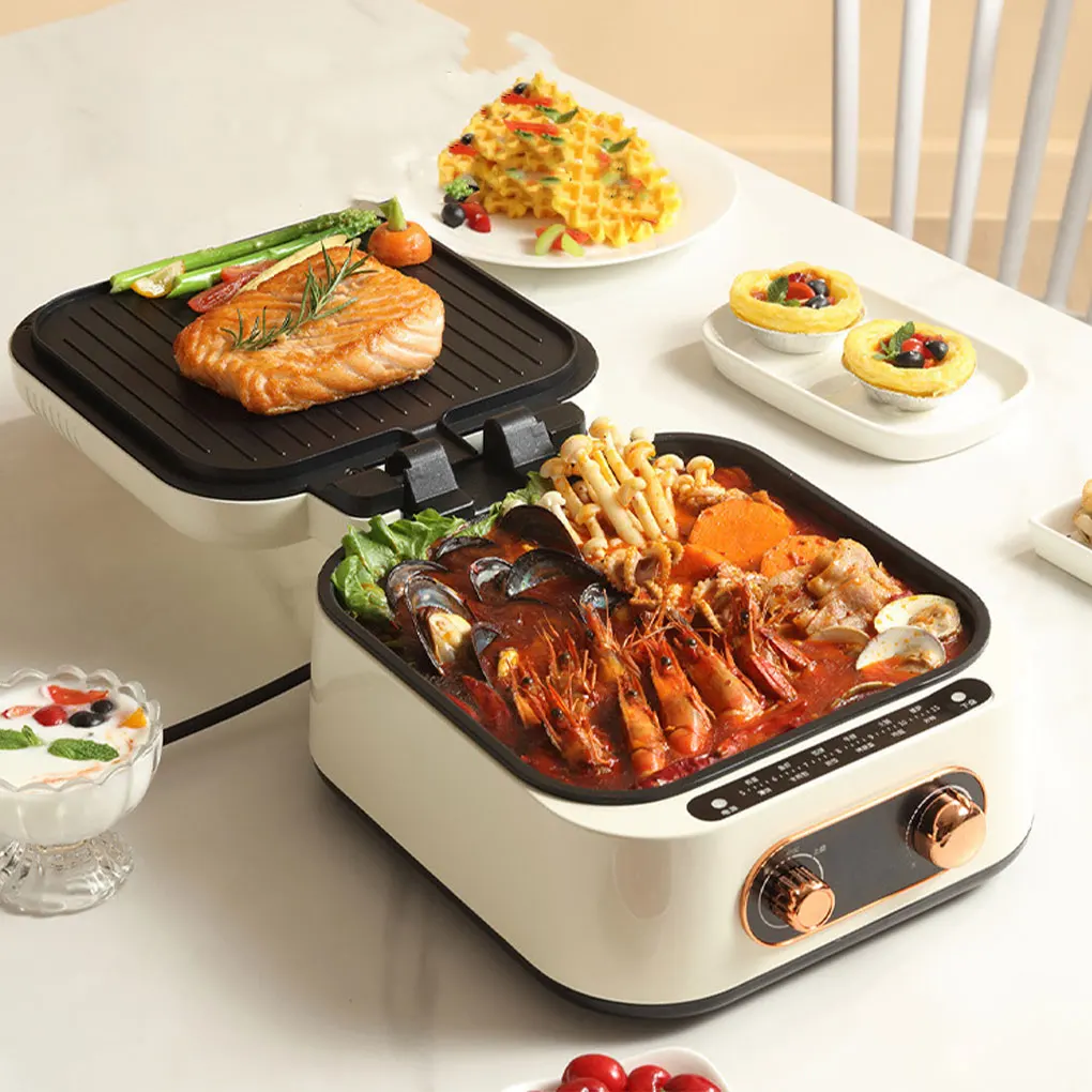 Durable And Non Stick Electric Pancake Cooking Pan Electric Baking Pan Space Saving Energy Saving