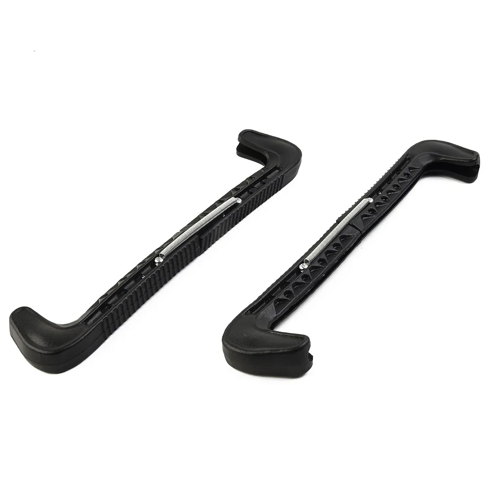 Ice Skate Protector Skates Cover Ice Skate 1 Pair Approx.31cm Plastic Adjustable Protective Hockey Skates Guards