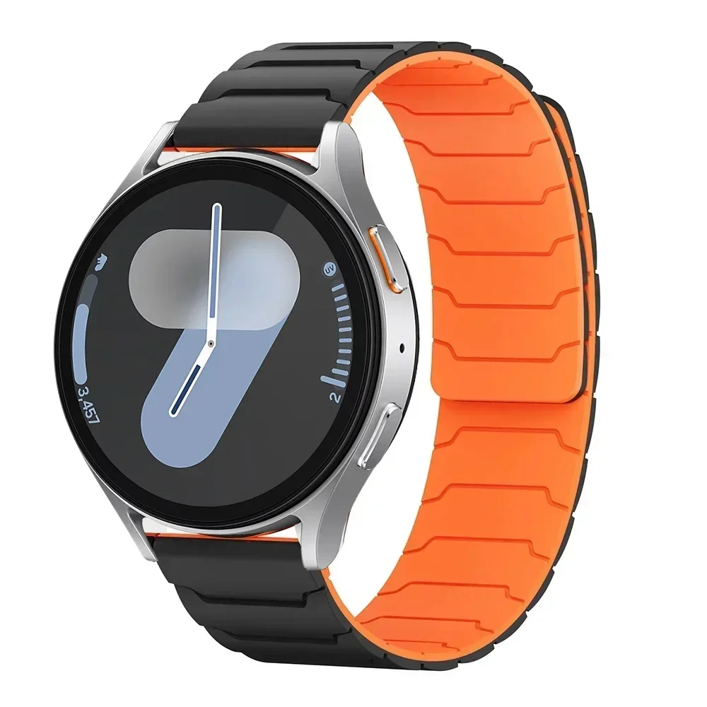 Magnetic Silicone Ultimate Watch Strap Bracelet, 22mm/20mm