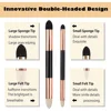2Pcs Sketch Blending Sponge Pens, Double Headed, Washable & Reusable, for Artists, Shadowing, Detailing and Correcting Drawings 3