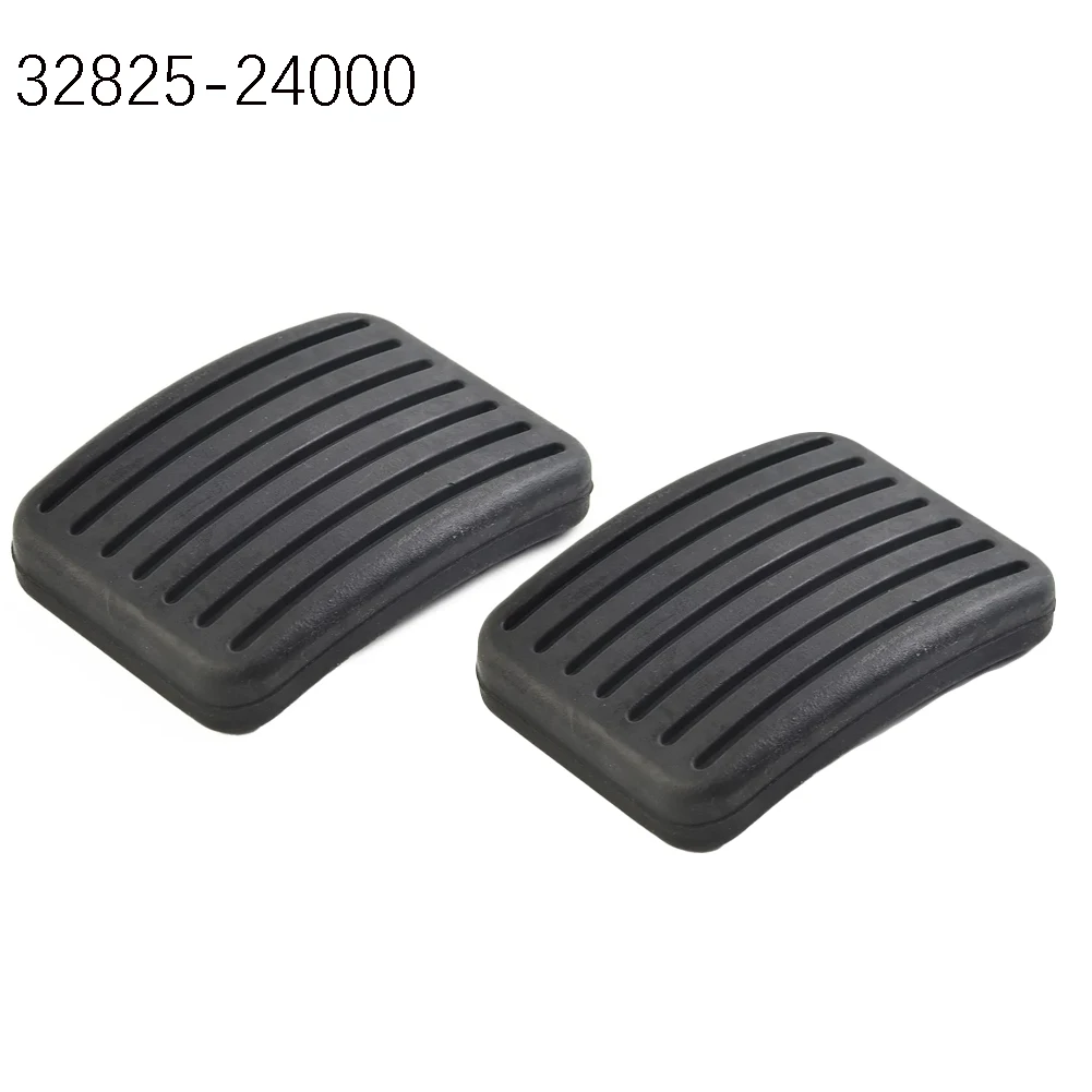 2x Auto Clutch Brake Pedal Pad 3282524000 32825-24000 For Hyundai For I10 Grand Elantra Kia Picanto Carens