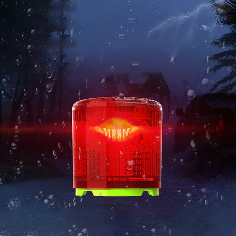 Mini LED Strobe Light Magnetic Mount Emergency Safety Warning Caution Flashing Beacon Lights for Cars Construction Vehicles