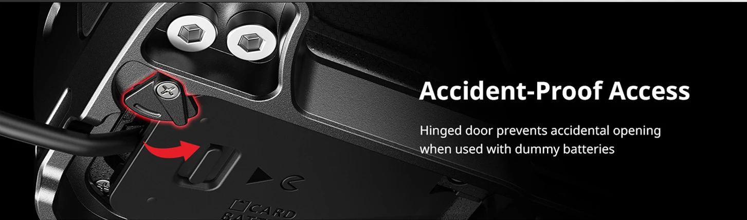 SmallRig ZR "HawkLock" Schnellwechselkäfig für Nikon ZR mit Kabelklemme, Silikongriff und integrierter Arca-Swiss Schnellwechselplatte – Detail 7