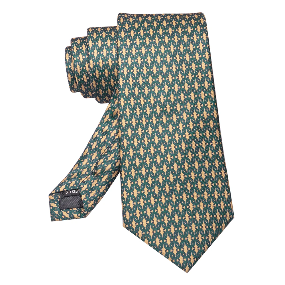 New Fashion Design 8cm Printed Patterned Tie Silk Necktie Ties for Men Business Wedding Party Gravatas Accessories Gift