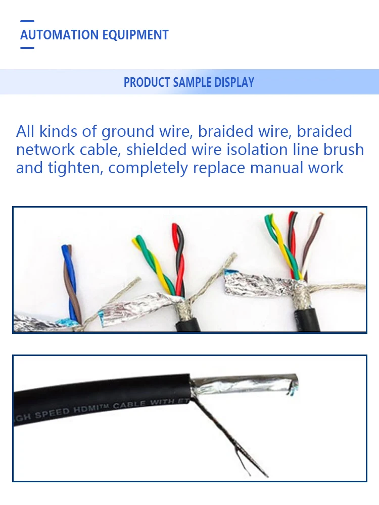 JH-1210 Professional Wire Split And Twist Machine 5-130mm Adjustable Reversible