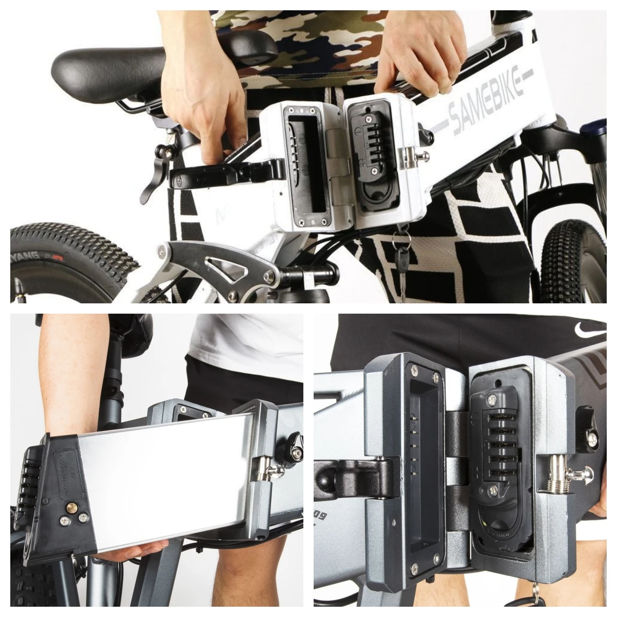 Batteria per bicicletta elettrica per ENGWE E-Bike EP-2 Motore PRO 48V 12.8Ah 10.4Ah 14Ah 250W-750W Motore pieghevole Ebike Batterie al litio - Image 6