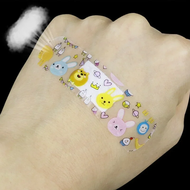 120pcs/set Cartoon Band Aid for Children Kids Mini Breathable Waterproof Wound Plaster Skin Patch Kawaii Adhesive Bandages 6
