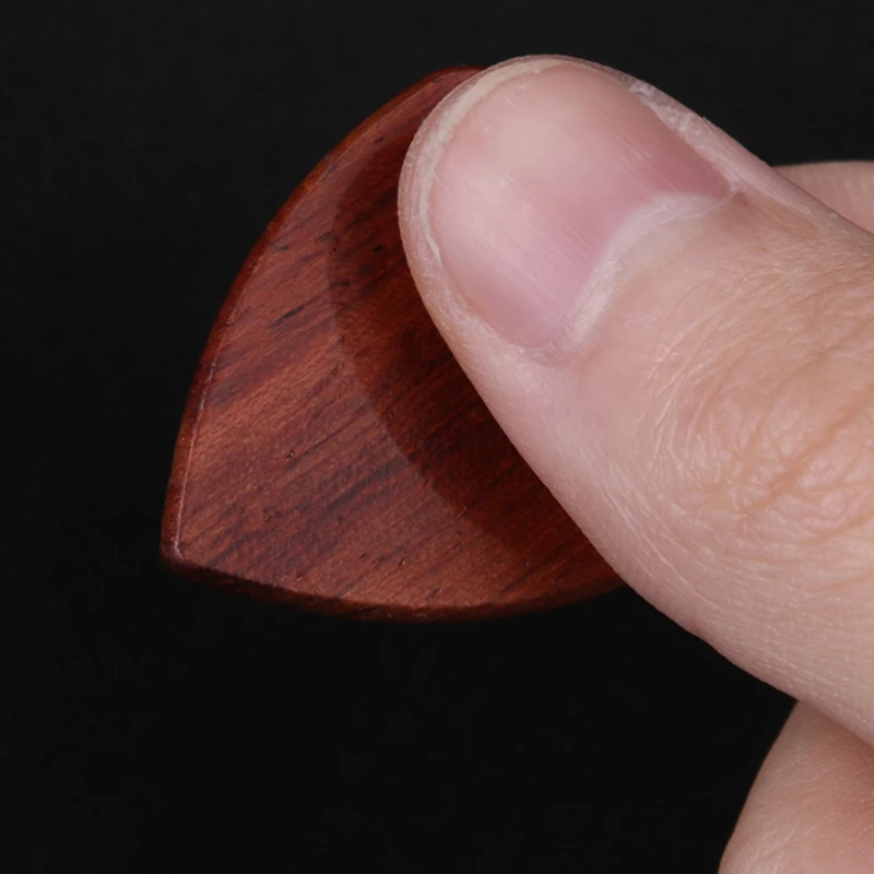 Guitar Picks Plectrum Wood Acoustic Electric Bass T4MF