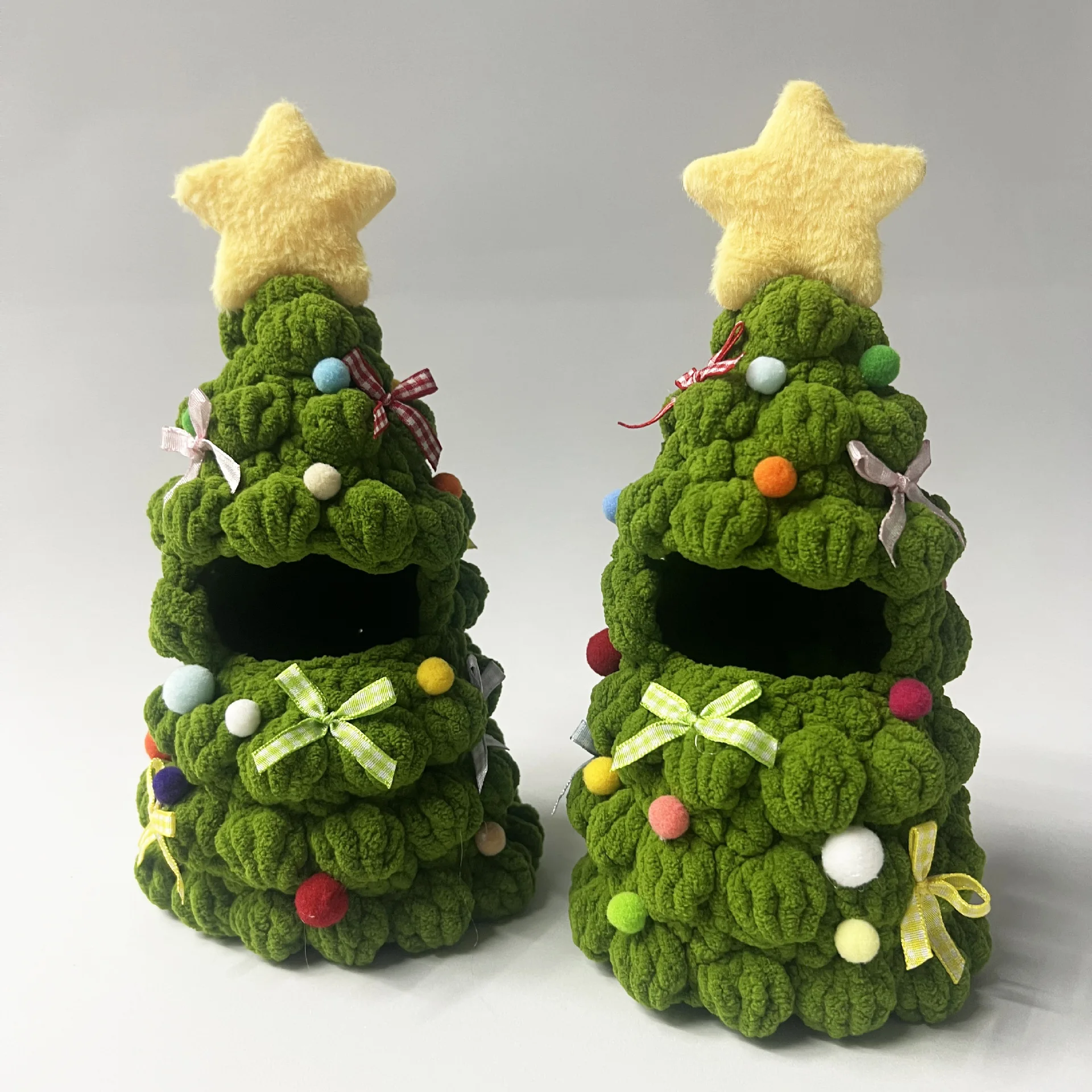 Labubu Christmas Tree Plush House – Holiday Accessories Series