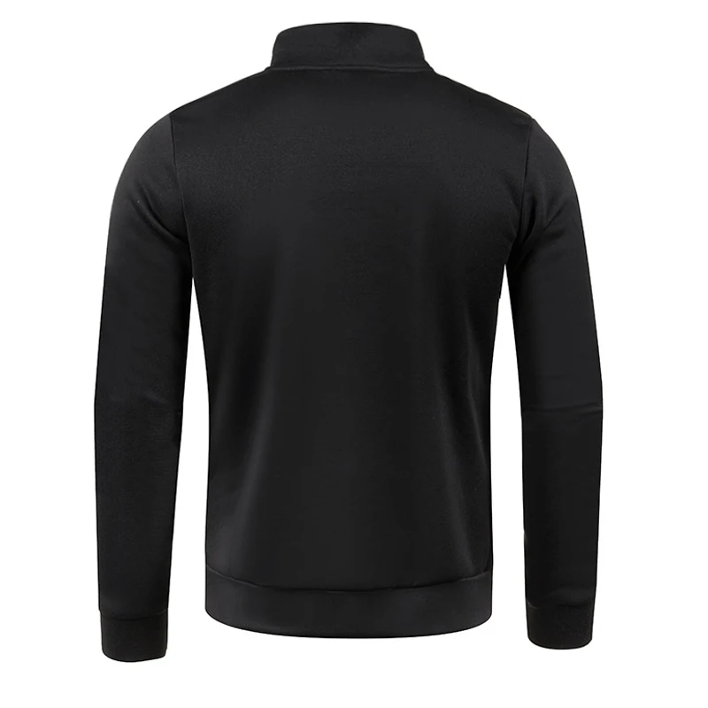 2023 Autumn Winter New Solid Color Round Neck Long Sleeve Zipper Cardigan Man Casual Loose Jacket Men Fashion All-match Coat
