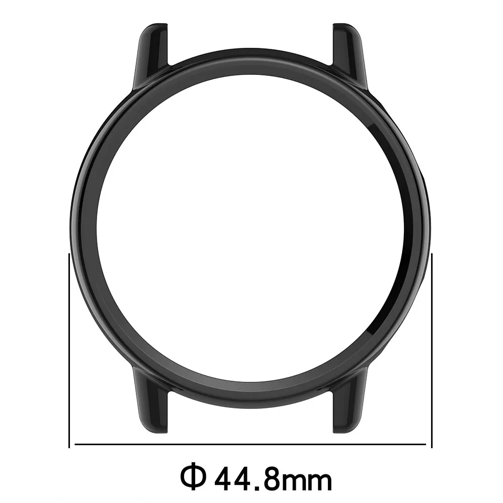 Enhanced Protective Case for Smartwatch - Durable Anti-Scratch Cover and Bumper Protector