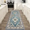 Machine Washable Easy Fold Carpet Bohemian Style Bedroom Carpets Soft Non-Slip Corridor Rug Easy Care for Room Play Rugs Tapis 1