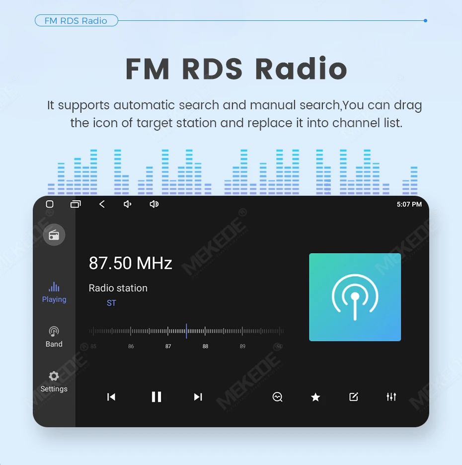 Radio para coche Mekede de 7 pulgadas con Android, Carplay inalámbrico para Opel Astra H G J Meriva Vectra C Antara Zafira B Corsa D, navegador GPS, reproductor multimedia 6