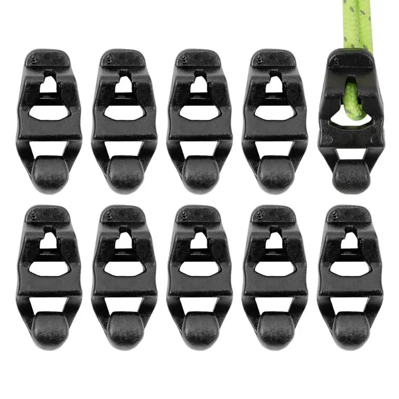 

10 шт., многофункциональный зажим для палатки