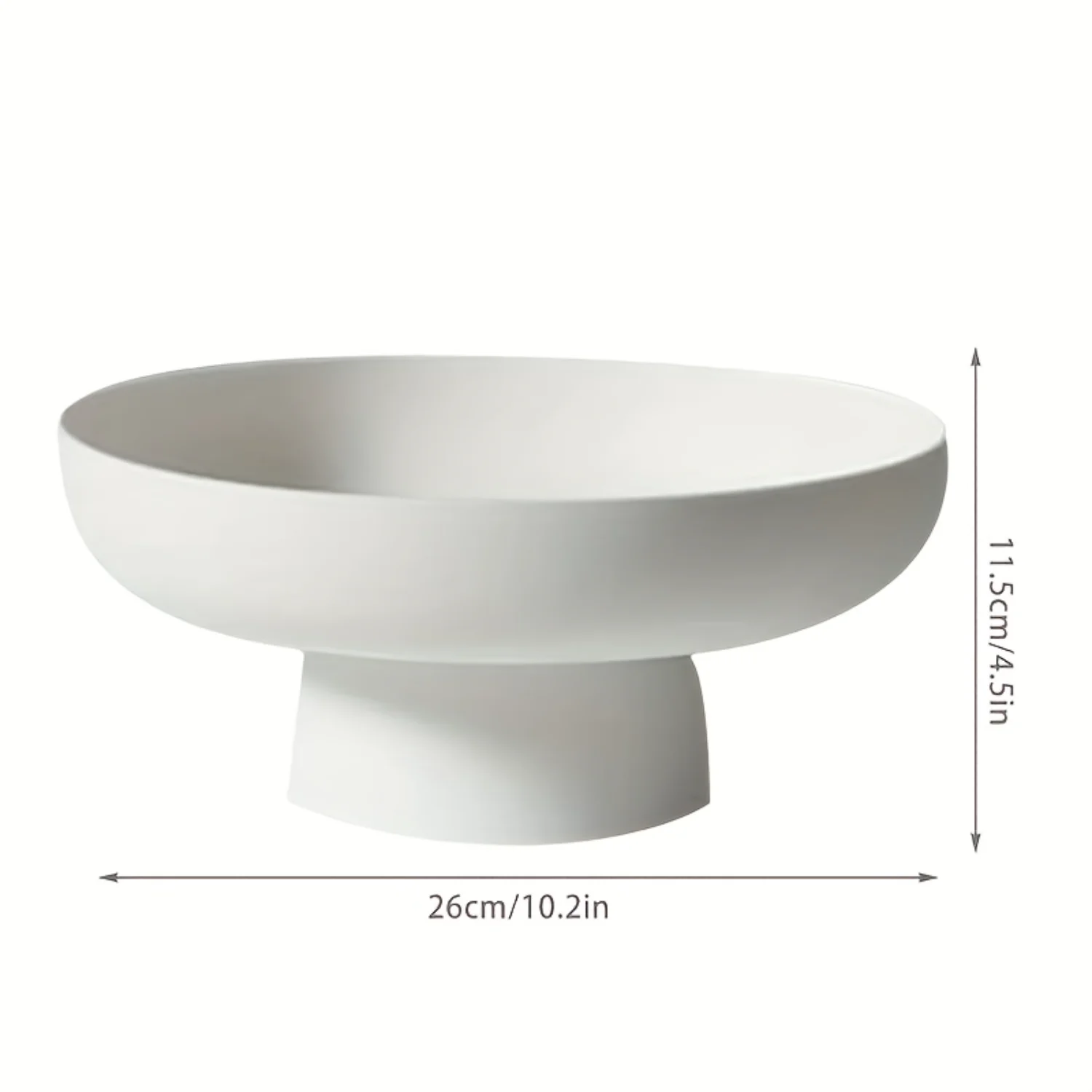 1pc Fruit Bowl Drain Fruit Basket For Kitchen Countertop, Kitchen Baskets Organization, Snack Rack Candy Dessert Tray For Kitch