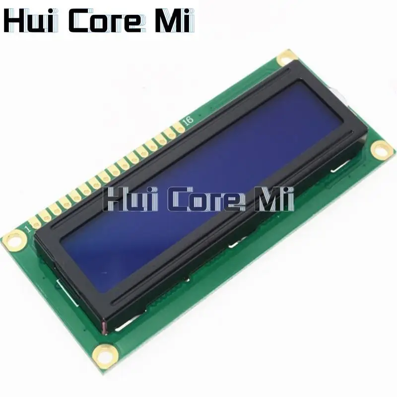 1 Pz Lcd1602 1602 Modulo Schermo Verde 16X2 Caratteri Display Lcd Module.1602 Schermo Verde 5V E Codice Bianco Per Arduino