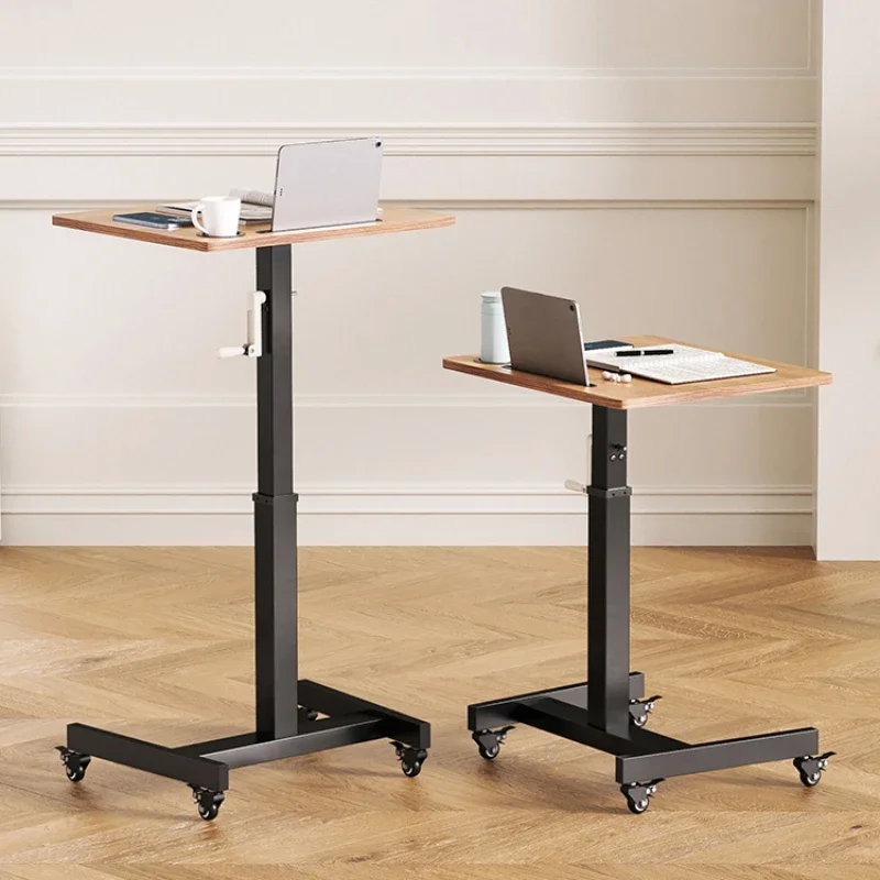 Elevating desk, computer desk, mobile desk, standing desk, home study and office desk, elevating station, standing workbench