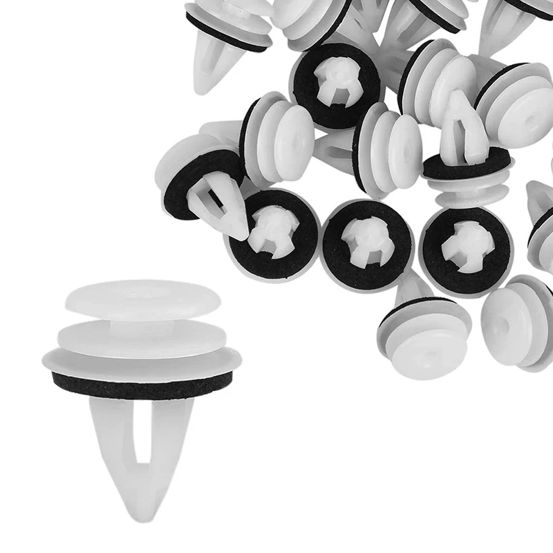 Plastic Rivets Clip 100Pcs 51418224768 fits BMW E46 E53 E90 E91 E70 Door Panel Auto Fasteners Trim Panel Push Retainer