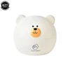 Cute Bear Head Tissue Box Nordic Roll Paper Storage Box Wc Round Container Rack Napkin Holder Living Room Creative Home Simple 5