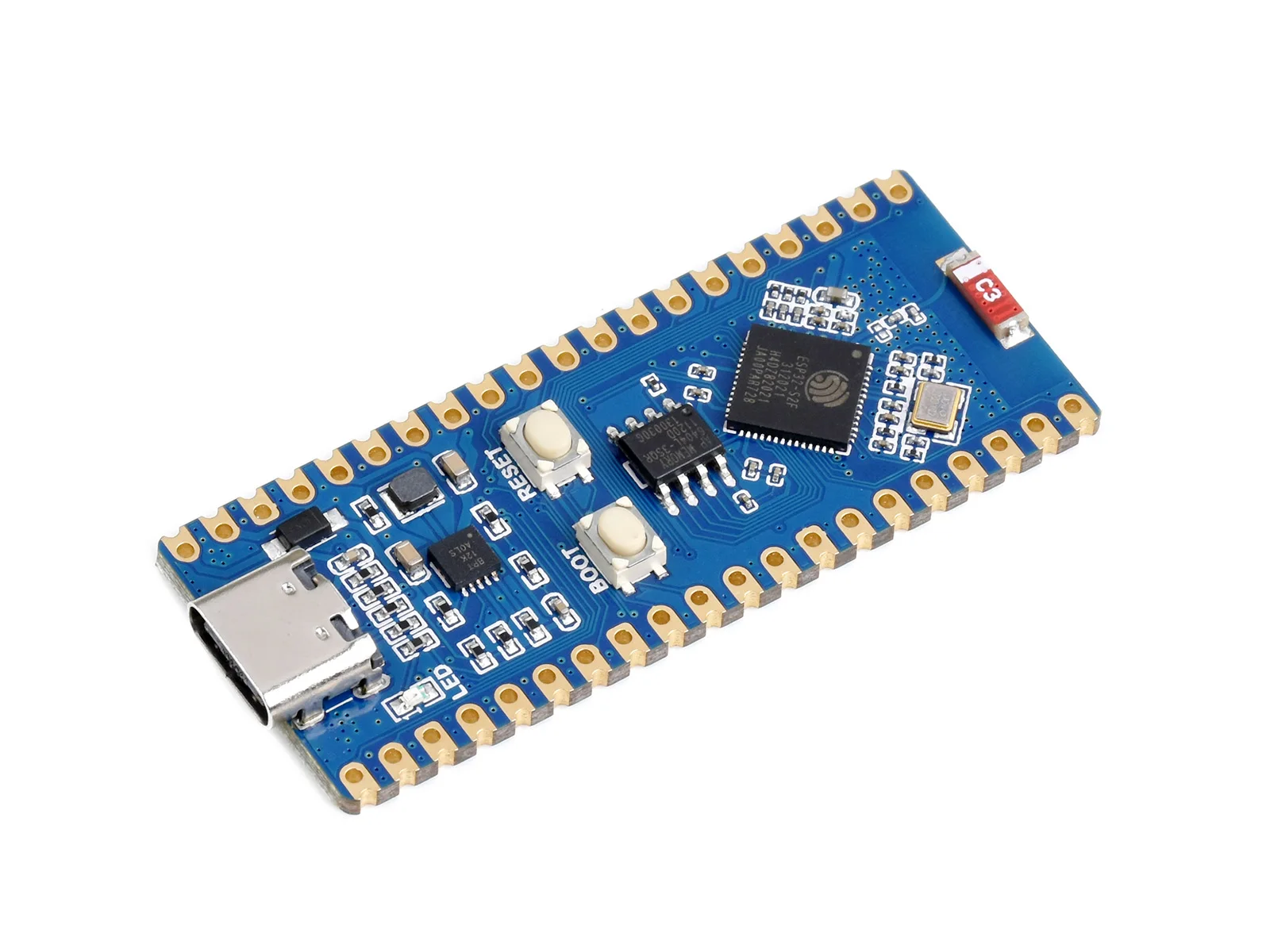 

ESP32-S2 MCU WiFi макетная плата, 240 МГц, 2,4 ГГц WiFi, дополнительный ЖК/контактный разъем