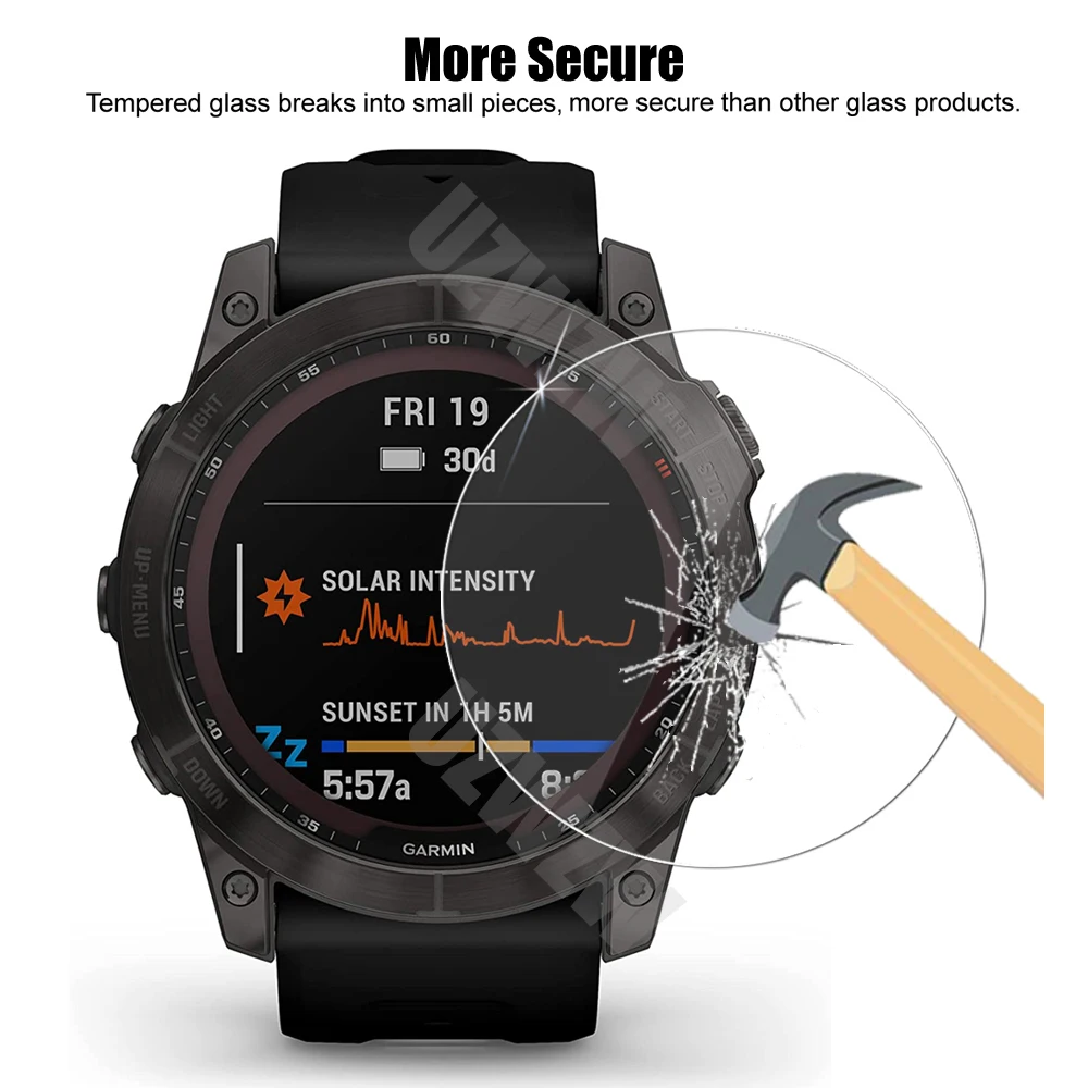 (3pcs) Garmin Fenix 7 7S 7X / Fenix 6 6S 6X Pro 5 5s Ʈ ġ ȣ ȭ  ȭ ȣ