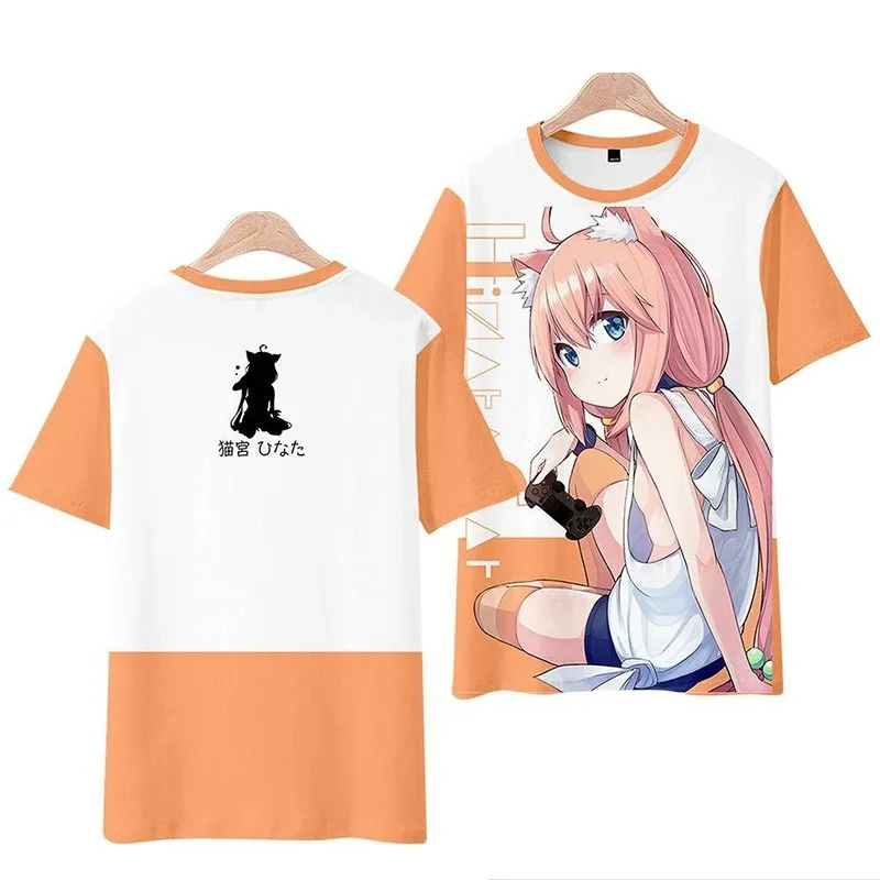 Popular short sleeve t-shirts girl boy t shirt kawaii men's fashion t shirt 2024