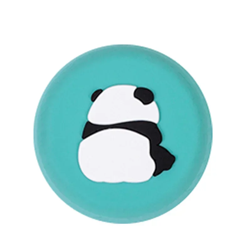 Wall Protector Door Handle Bumper Guard Stopper Anti-slip Sticker Self Adhesive Rubber Cute Animal Door Crash Pad Stops 2PCS